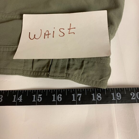 Columbia Mens Pants Size 38W Green Zip Off Legs Gorpcore Rugged Utility Hiking - Picture 8 of 12